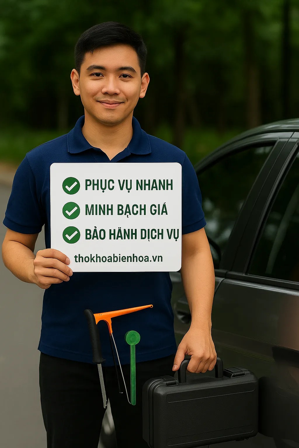 Thợ khóa Biên Hòa cam kết phục vụ nhanh, minh bạch giá và bảo hành dịch vụ