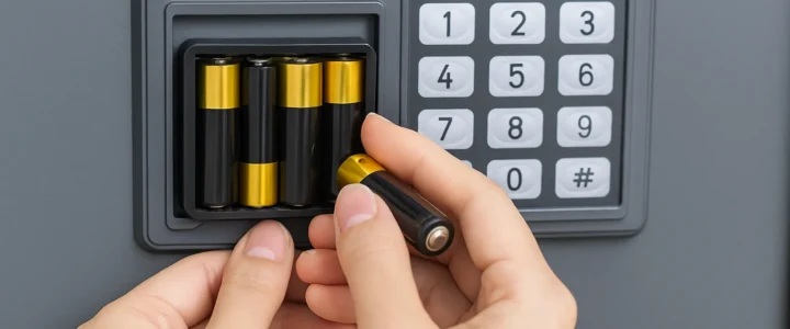 Két Sắt Hết Pin Phải Làm Sao? Cách Xử Lý Nhanh & An Toàn Tại Nhà Két Sắt Hết Pin Phải Làm Sao? Cách Xử Lý Nhanh & An Toàn Tại Nhà